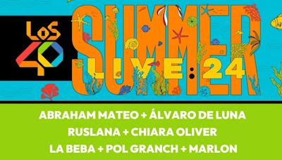 LOS40 Summer Live 2024 en El Campello con las actuaciones de Álvaro de Luna, Abraham Mateo, Chiara Oliver y Ruslana, entre muchos otros