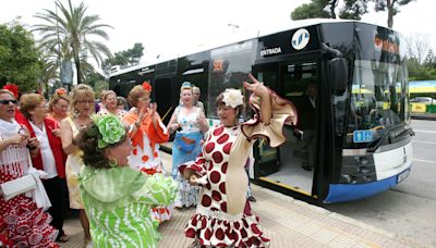 Líneas de autobuses urbanos y de la zona rural para ir a la Feria de Jerez 2024