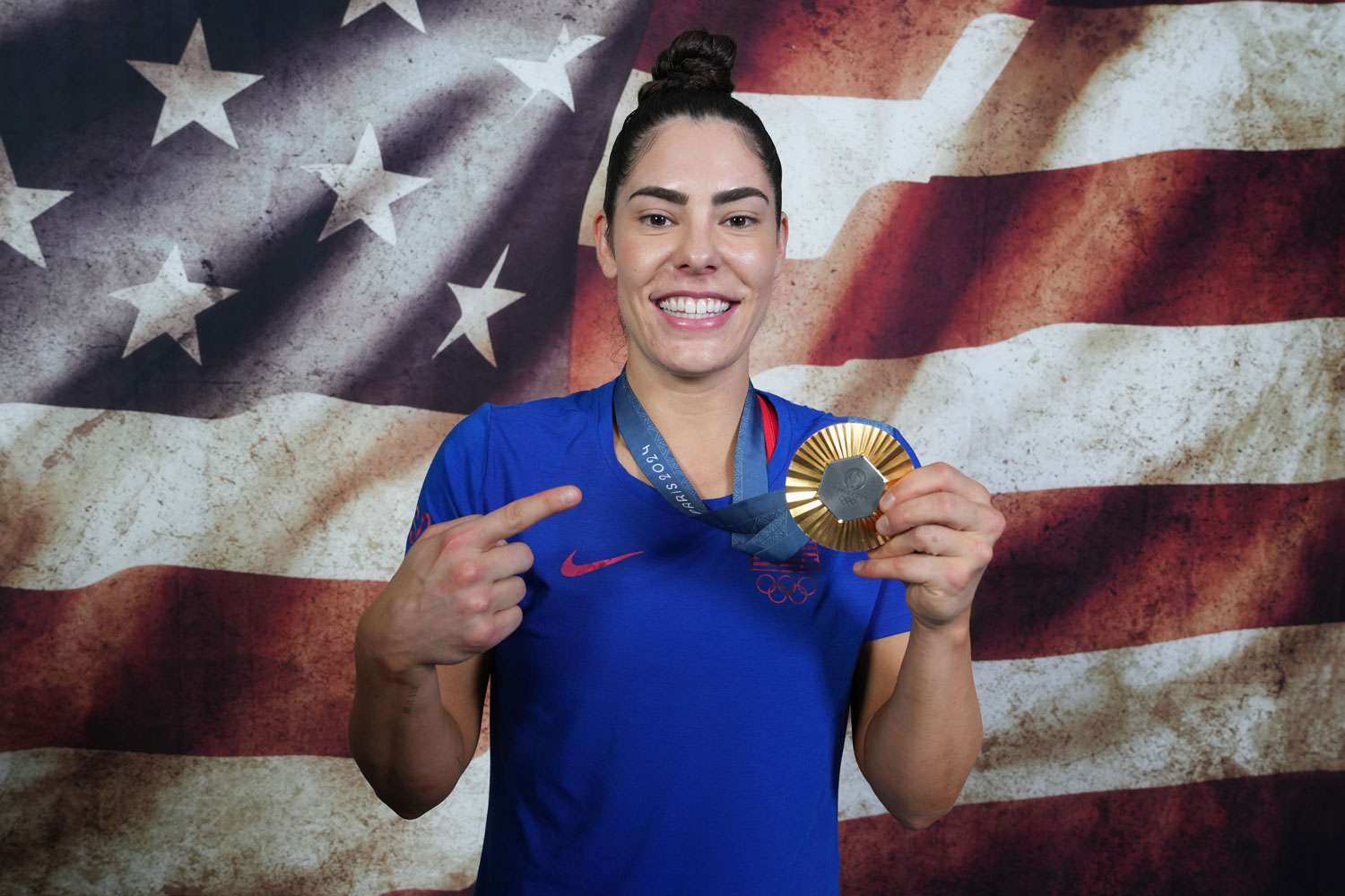 Kelsey Plum Gave Her Olympic Gold Medal to Her Mom: ‘She’d Keep It a Lot Safer Than I Would’ (Exclusive)