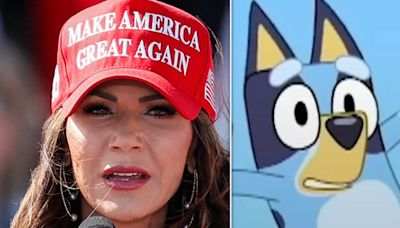 RIP Bluey: ‘Late Show’ Trashes Kristi Noem With Sinister Cartoon Spoof