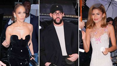 JLo, Bad Bunny, Zendaya... las celebridades en la cena previa a la Gala del Met