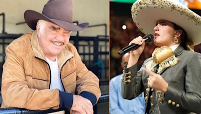 Así fue la vez que Vicente Fernández se equivocó al cantar el Himno Nacional: ¿Su error fue peor que el de su nieta Camila?