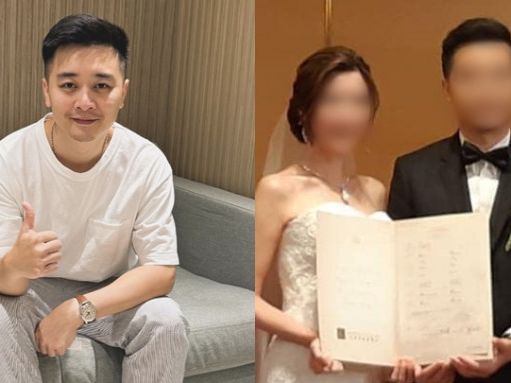 中年好聲音2丨亞軍譚輝智結婚照罕曝光 索妻五官標緻婚紗Look飄仙氣