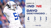 Colts’ player of the game vs. Patriots: DE Dayo Odyeingbo