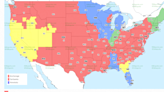 NFL Week 9 TV coverage maps