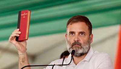 "No Power Can Tear, Throw Constitution Away": Rahul Gandhi At UP Rally