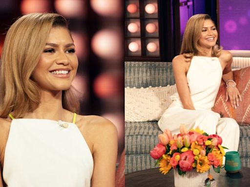 Zendaya Puts Sultry Spin on Power Dressing in Custom Christian Siriano on ‘The Kelly Clarkson Show,’ Talks New ‘Challengers’ Movie