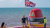 Key West honors Queen Elizabeth at Southernmost Point marker