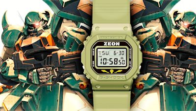 Casio Reveals New Gundam Watch to Rep the Principality of Zeon in Style