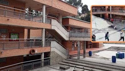 Vendaval arrasó con el techo de reconocido colegio en el norte de Bogotá: hay varios heridos