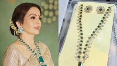 Nita Ambani's Iconic Necklace From Anant Ambani-Radhika Merchant's Pre-Wedding Has a Replica Available For Just Rs 178- Watch