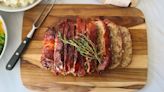 Air Fryer Bacon-Wrapped Meatloaf Recipe