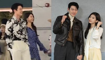 Bae Suzy and Kim Woo Bin spotted filming for airport scene in All the Love You Wish For