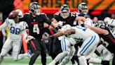 Game recap: Falcons throttle Colts, damaging playoff hopes