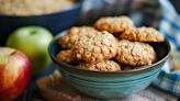 Receta de galletas de avena y manzana, sana, rápida y fácil