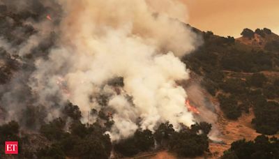 Michael Jackson's Neverland Ranch in Santa Barbara County comes under Wildfire threat