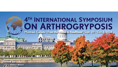 Montreal hosts the 4th International Symposium on Arthrogryposis Multiplex Congenita (AMC)