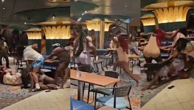 Una impactante pelea en crucero alarmó a los pasajeros en la madrugada