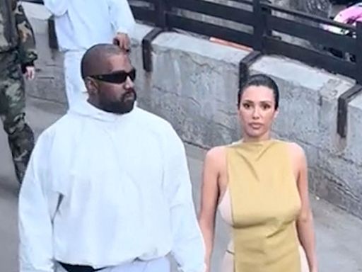 Kanye's LA house cleared out by movers after fan fears he's 'headed for divorce'