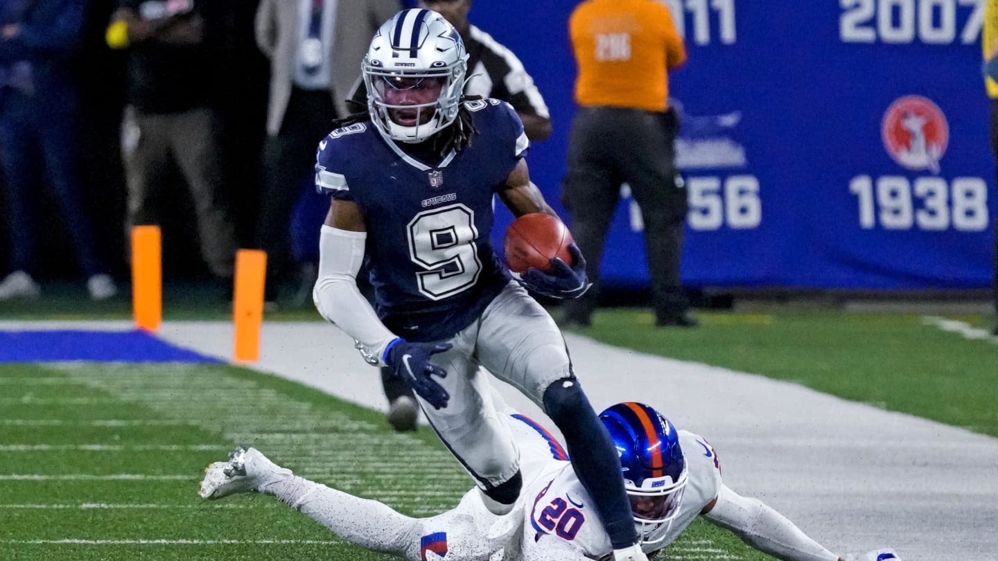 Cowboys' KaVontae Turpin ranked as the NFL's 6th fastest player