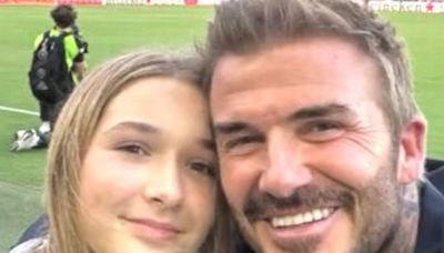 David and Victoria Beckham gush over daughter Harper as she enters teenage years