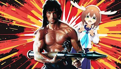 Sylvester Stallone's Most Famous Rambo Movie Poster Gets Official Anime Makeover