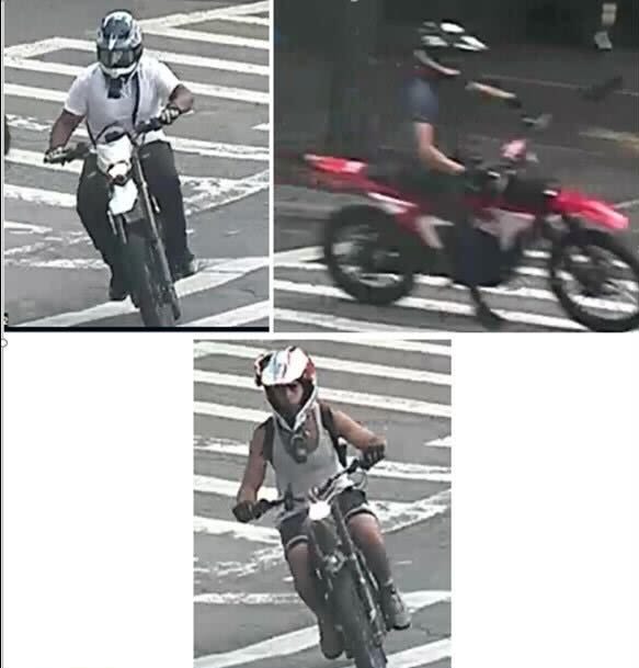 Motorcyclists flee Central Park after punching NYPD officer