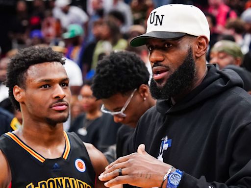 Bronny James: LA Lakers draft LeBron James' son as NBA history beckons