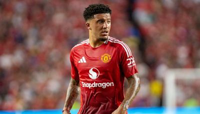 Manchester United star Jadon Sancho issues warning and says 'it isn't me' in 13-word statement