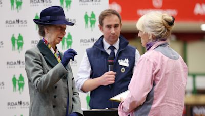 Princess Royal begins first public engagement since horse-related accident