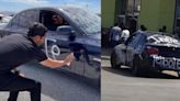 Carro de “infiel” en Macroplaza de Tijuana era broma de un youtuber