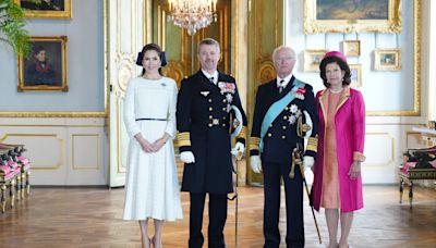 Federico X y Mary inician en Suecia primera visita de Estado como reyes de Dinamarca