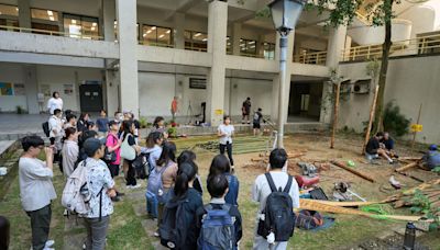 探索原民傳統建築 政大通識課期末帶學生蓋「竹屋」