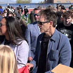 Kevin Bacon returns to high school where ‘Footloose’ was filmed 40 years later