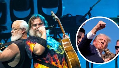 Jack Black cancela gira de Tenacious D porque Kyle Gass se burló del atentado a Donald Trump