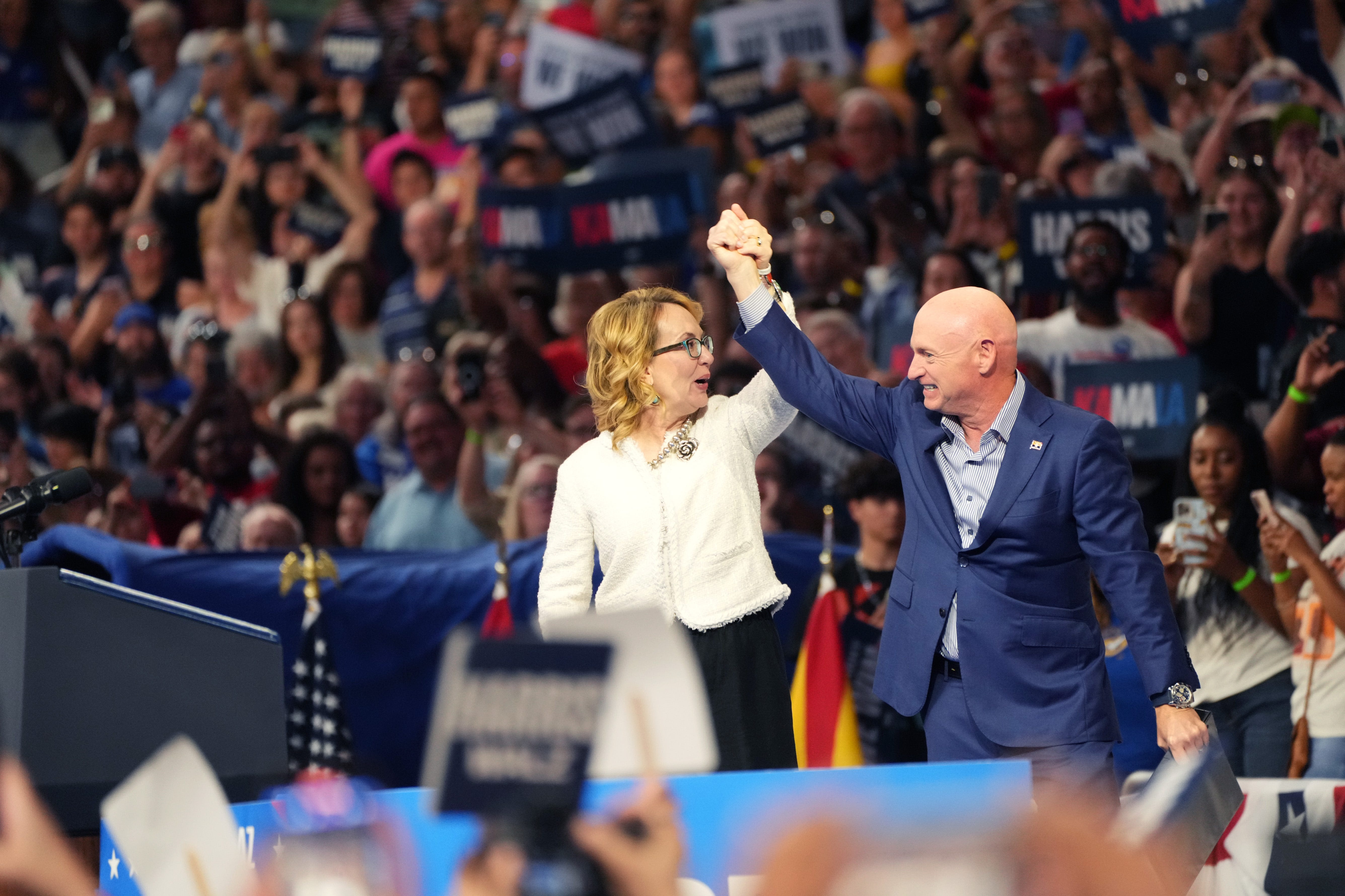 'What we need is an army': Mark Kelly, Ruben Gallego call on AZ Dems to meet the moment