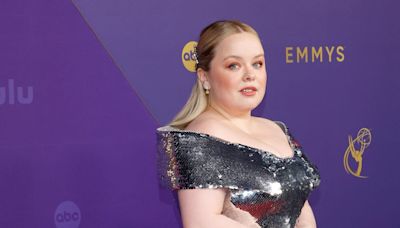 Nicola Coughlan Dazzles in a Sequin Gown in Her Emmys Red Carpet Debut