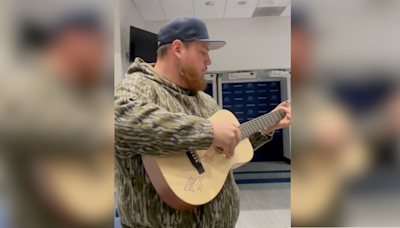 Young Cancer Survivor's Kindness During Chance Encounter Leads To $100k Donation From Luke Combs