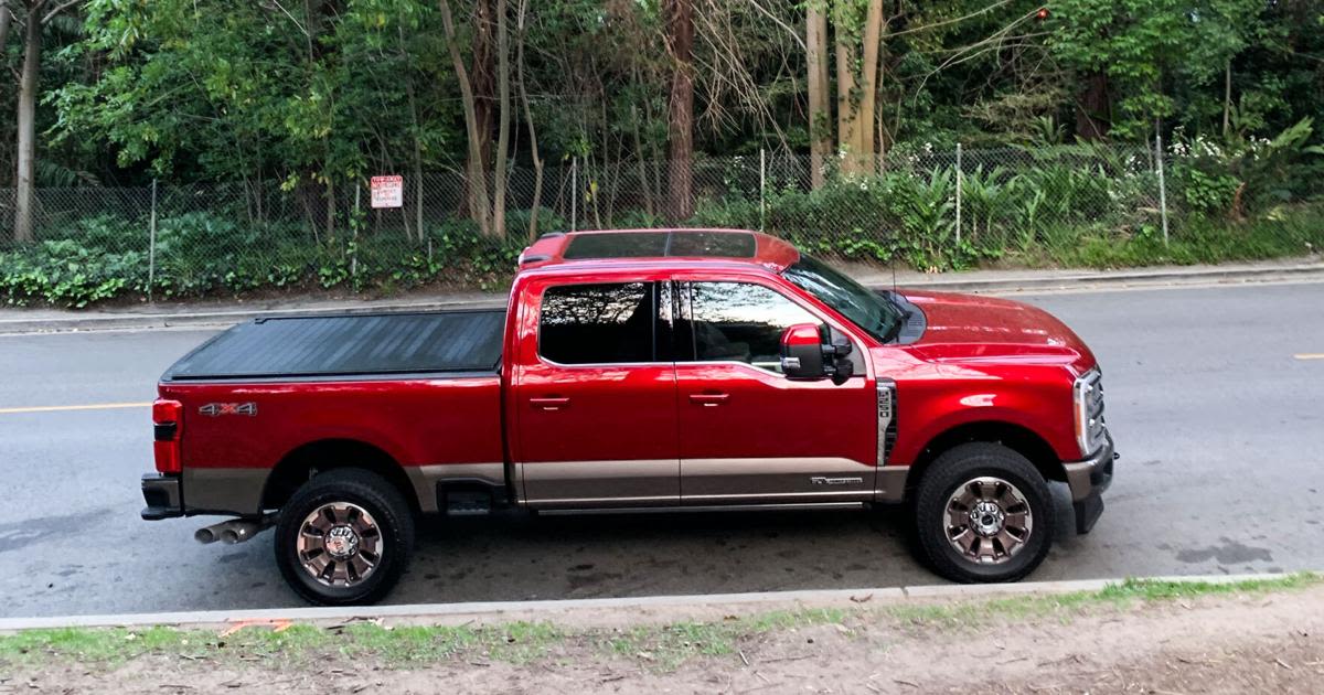 Ford’s F-250 King Ranch truck is the opposite of the Cybertruck