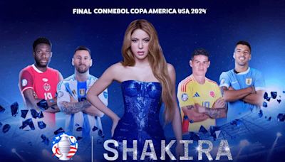 ¡A mover las caderas! Shakira cantará en la final de la Copa América 2024