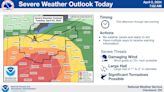 Weather alert: Ohio at 'significant' risk for tornadoes, severe storms Tuesday