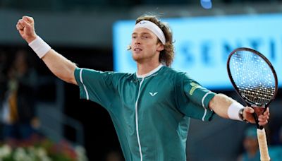 Andrey Rublev vs. Félix Auger-Aliassime, en vivo: cómo ver online la final del Masters 1000 de Madrid 2024