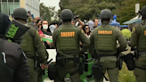 Law enforcement detains at least a dozen protesters at University of California, Irvine, as they clear encampment - WSVN 7News | Miami News, Weather, Sports | Fort Lauderdale