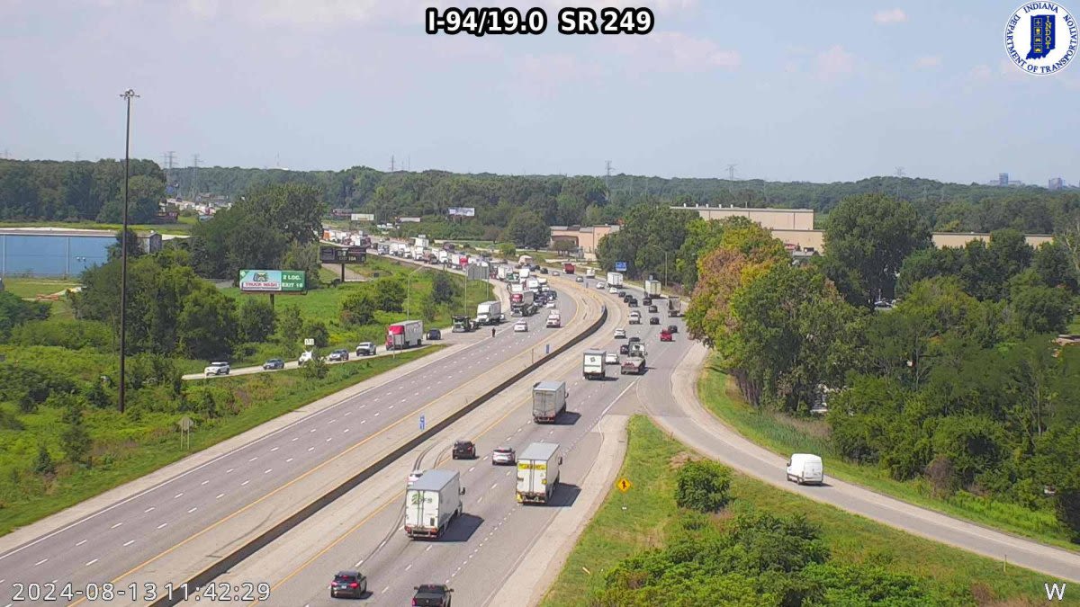 I-94 shut down for hours in northwest Indiana due to gas leak, officials say