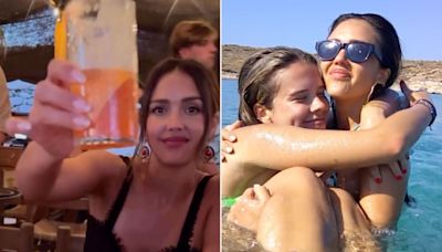 Jessica Alba Shares Highlights of 'Epic' Family Vacation in Mykonos: 'An Amazing Week in Paradise'