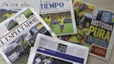 La prensa colombiana coincide en darle las gracias a la selección por su Copa América