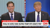 Anderson Cooper Digs Up Supercut of Trump and Rubio Exchanging Brutal Insults as Former Rivals Prep for Debate