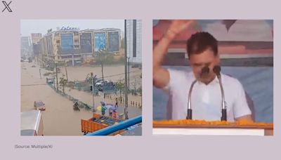 Flood-like situation in Kerala, Rahul Gandhi pouring water on himself during election rally and more: Viral videos today