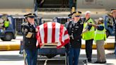 The dignified transfer of Pvt. Earl Seibert’s remains at the Philadelphia Airport | PHOTOS