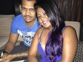 Sunil Narine and wife Nandita are a happy couple from Trinidad